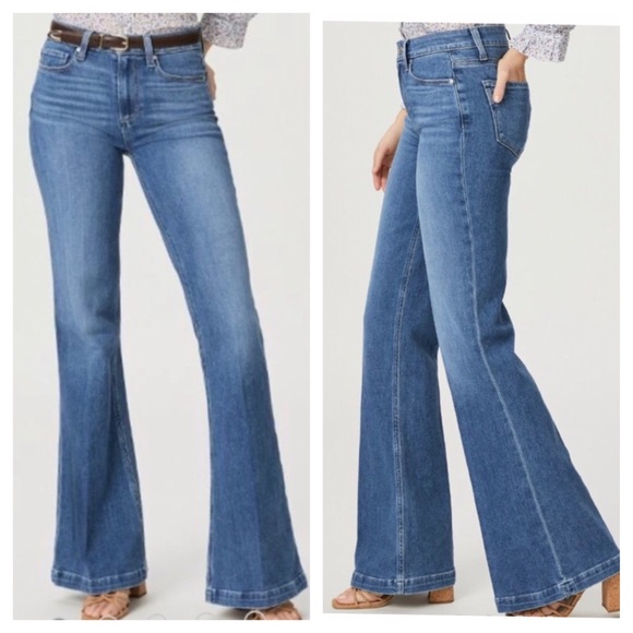 PAIGE Denim - Paige Genevieve Flare Leg Jeans Size 32